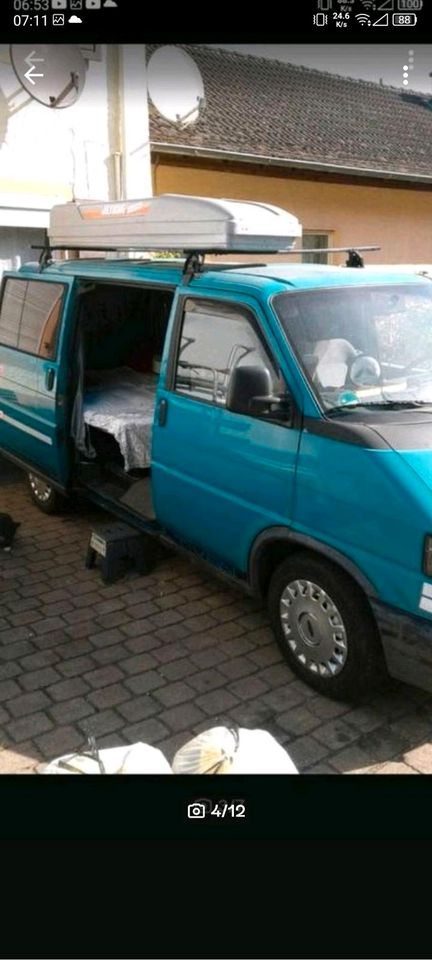 VW T4 Multivan 2.4 77 к. с. кондиціонер кемпер будинок - Фото 1