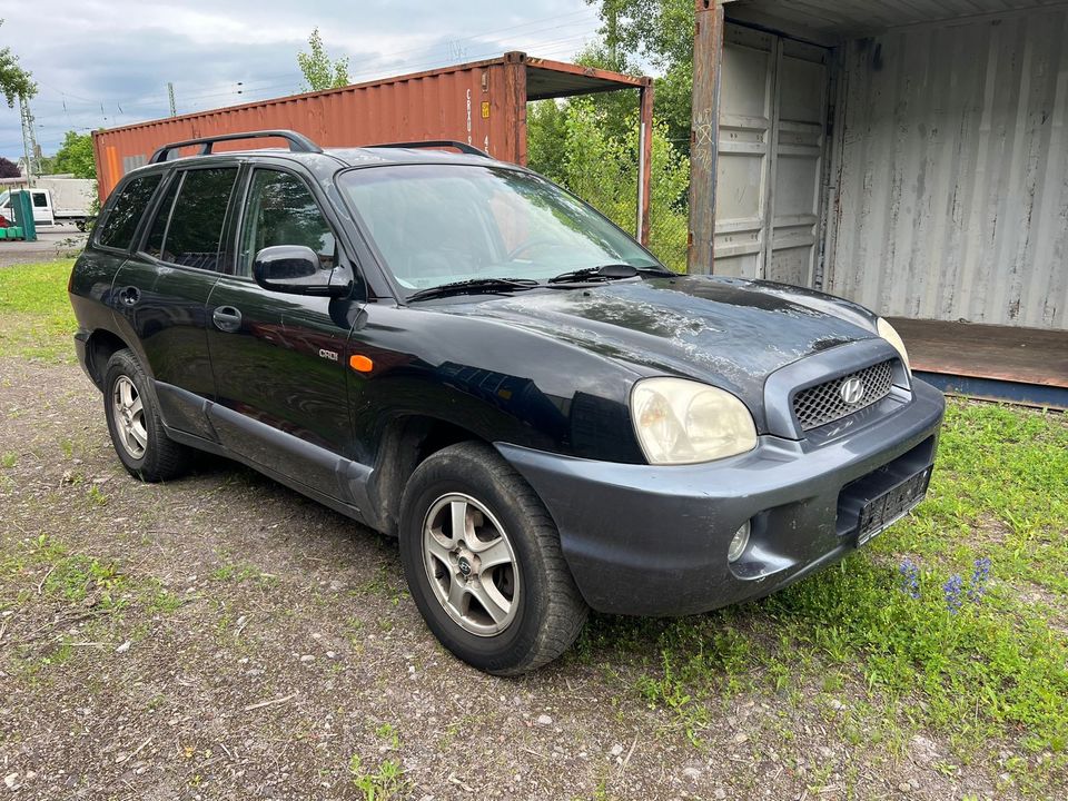 Не дороге авто для військових повний привід Hyundai Santa FE 4x4 Allrad Tüv 06/25 пробіг: 216188 рік: 2003 потужність:125 PS ціна: 1999 - Фото 0