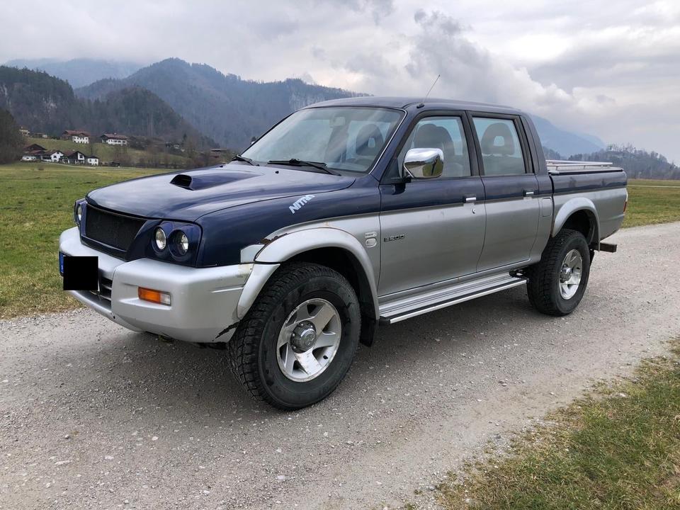 Надійний джип на фронт Mitsubishi L200 пробіг: 238450 рік: Dezember 2002 Diesel потужність:116 PS коробка: Manuell ціна: 6000 - Фото 0