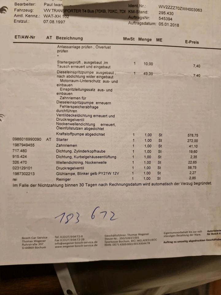 авто для волонтерів T4 Multivan 2,5 TDI   пробіг: 375000 рік: August 1997 Diesel потужність:102 PS коробка: Manuell ціна: 3200 Grau - Фото 15