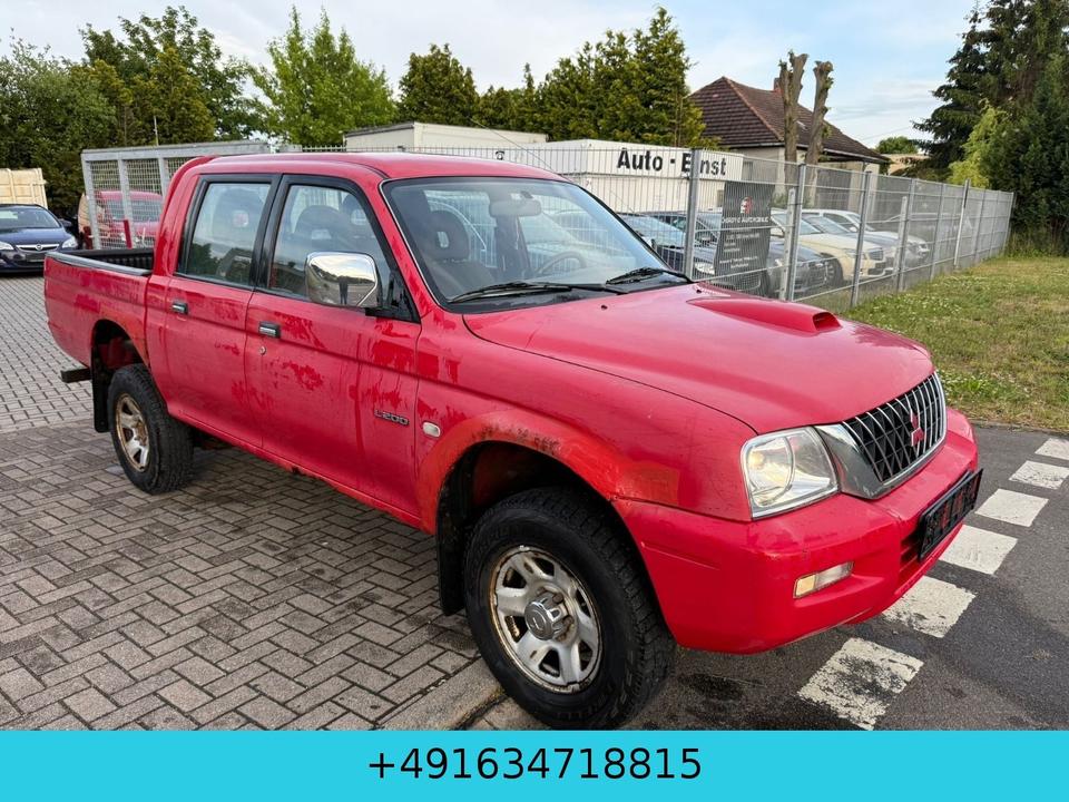 Mitsubishi L200 Allrad Klima пробіг: 270000 рік: April 2005 Diesel потужність:116 PS коробка: Manuell ціна: 4900 - Фото 0