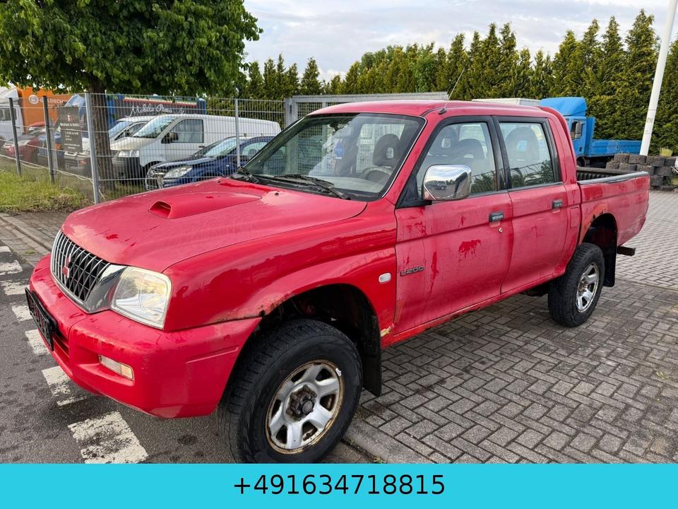 Mitsubishi L200 Allrad Klima пробіг: 270000 рік: April 2005 Diesel потужність:116 PS коробка: Manuell ціна: 4900 - Фото 1