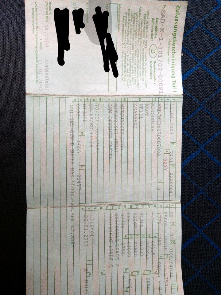 Mitsubishi L200 Pickup пробіг: 397500 рік: April 2007 Diesel потужність:136 PS ціна: 5250 - Фото 2