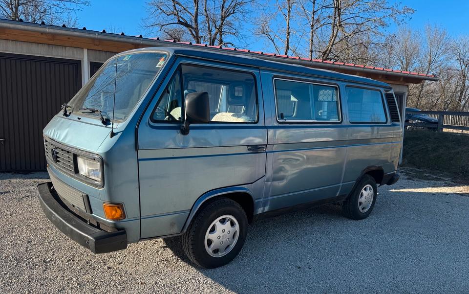 VW Multivan TD пробіг: 360000 рік: Dezember 1989 Diesel коробка: Manuell коробка: Manuell Blau - Фото 1