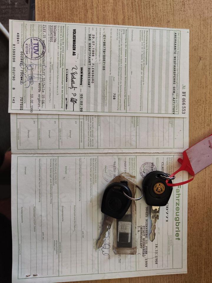 Volkswagen T4 Multivan 2,5 TDI 102 Kw. пробіг: 403974 рік: Februar 1999 Diesel потужність:102 PS коробка: Manuell ціна: 2990 - Фото 16