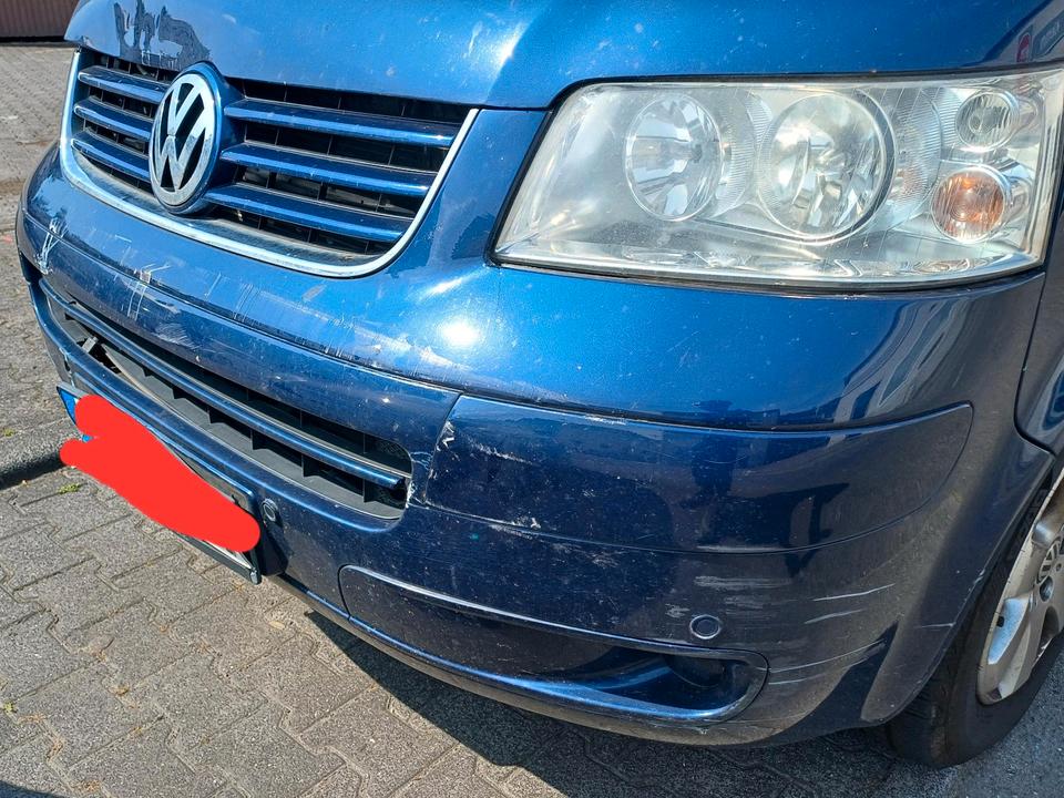 авто для ЗСУ VW Bus T5 Multivan 2,5 Bj.2004 Unfalllschaden ATM AHK пробіг: 327000 Diesel рік: Dezember 2004 коробка: Manuell ціна: 2900 - Фото 3