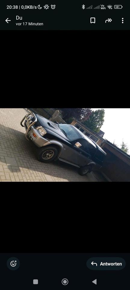 Авто для військових Mitsubishi L200 пробіг: 305000 рік: Oktober 2002 Diesel потужність:115 PS коробка: Manuell ціна: 6000 Oktober 2026 - Фото 0