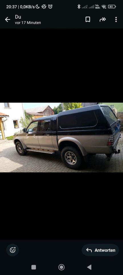 Авто для військових Mitsubishi L200 пробіг: 305000 рік: Oktober 2002 Diesel потужність:115 PS коробка: Manuell ціна: 6000 Oktober 2026 - Фото 2