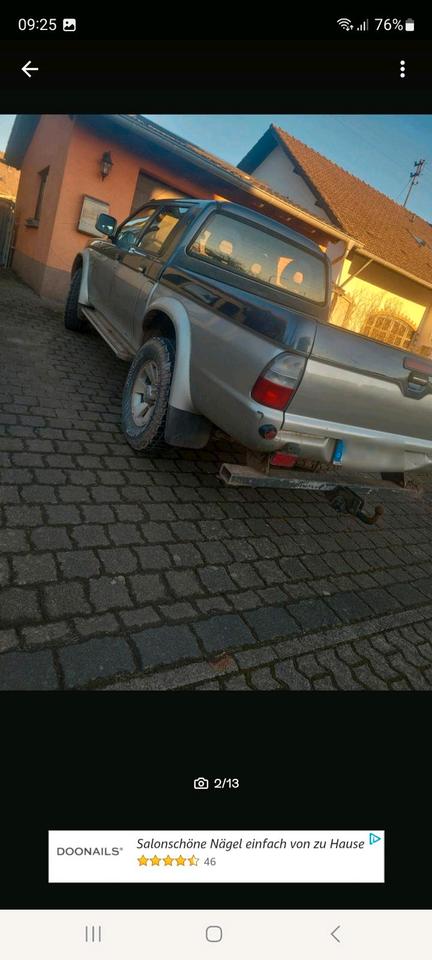 mitsubishi l200 Pick up пробіг: 195000 рік: Januar 2006 Diesel потужність:133 PS коробка: Manuell ціна: 6000 - Фото 1