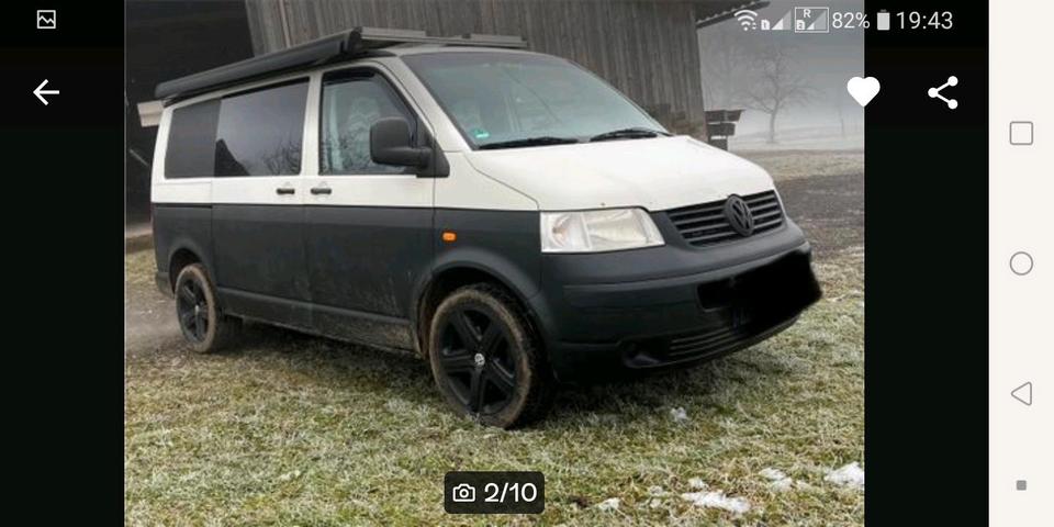 vw transporter 131 ps 2.5 l tdi allrad  Bus multivan пробіг: 363000 рік: Juli 2006 Diesel потужність:131 PS ціна: 2500 - Фото 3