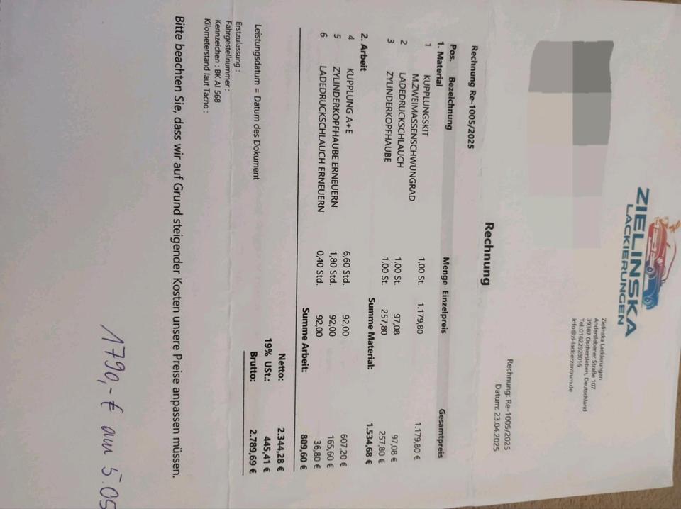  Дпомога з купівлі та пригону авто VW T5 Multivan пробіг: 294000 рік: September 2003 Diesel потужність:130 PS коробка: Manuell ціна: 3000 - Фото 19