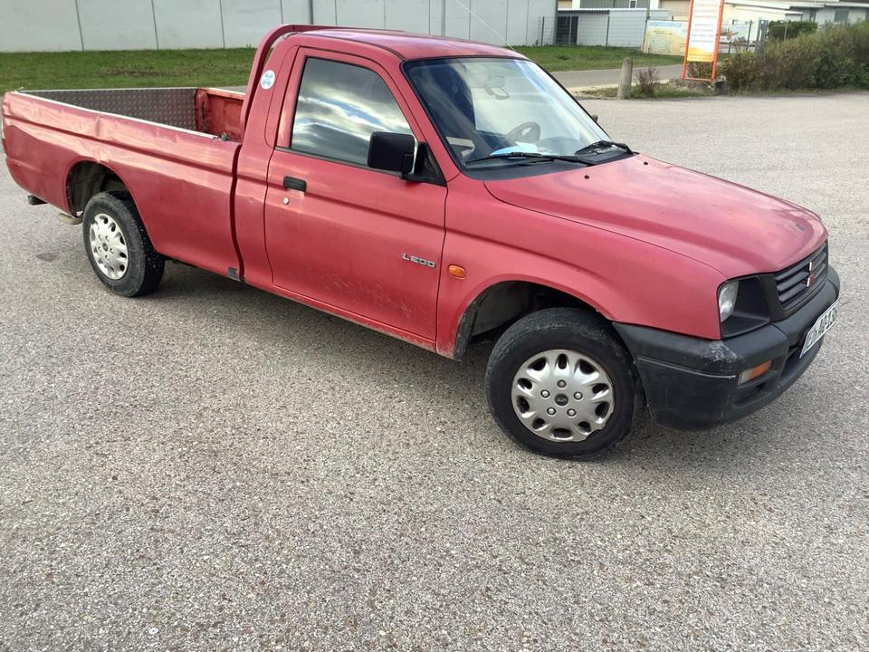 GÜNSTIGER Mitsubishi L200 Single Cab Baustellenfahrzeug Pickup пробіг: 135000 рік: Oktober 1998 Diesel потужність:75 PS ціна: 3550 - Фото 3